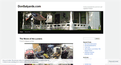 Desktop Screenshot of donsalyards.com