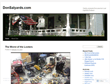 Tablet Screenshot of donsalyards.com